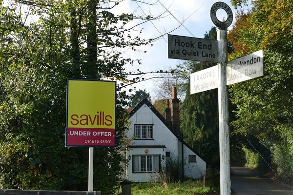 Former Grade II listed village local set to become a house.